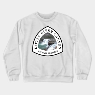 Little River Canyon National Preserve trail marker Crewneck Sweatshirt